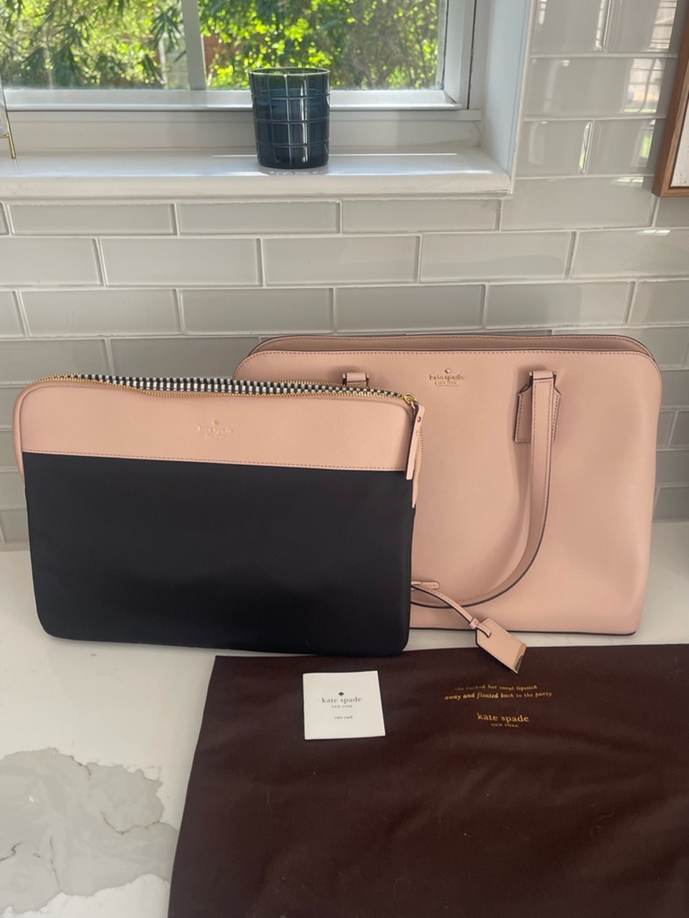 Like New kate spade Cameron Street Marybeth Tote w/ Removable Laptop Sleeve